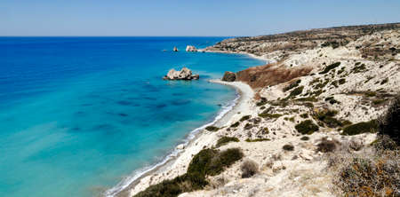 Petra Tou Romiu, Cyprusの写真素材