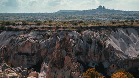 Cappadocia - Goreme Open Air Museum, view from the top. Turkeyの写真素材