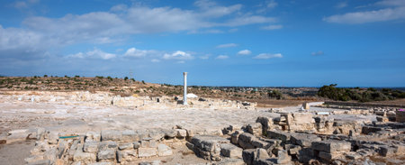 Ancient Kourion  Archaeological site near Limassol (Lemesos), Cyprus. Travel backgroundの写真素材