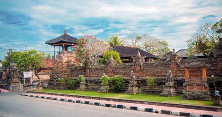 Batuan Temple, Balinese Hindu temple in Bali, Indonesiaのeditorial素材