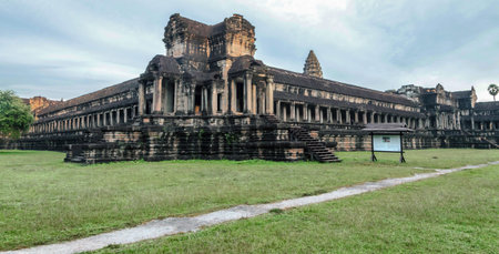 Angkor Wat Temple in Siem reap Province of Cambodia.