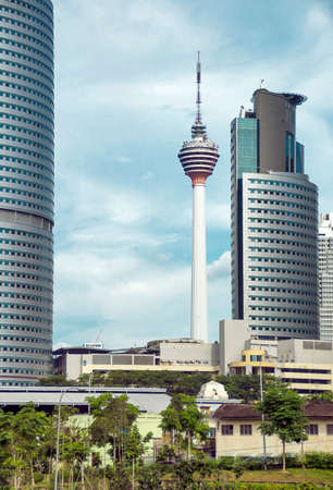 Kuala Lumpur downtownのeditorial素材