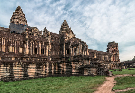 Ancient Angkor Wat Temple in Siem Reap, Cambodia