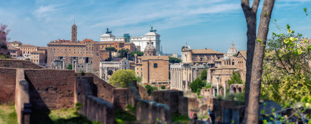Roman Forum. Image of Roman Forum in Rome, Italy