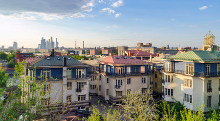 Moscow city view