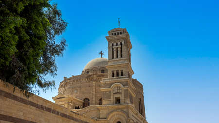 The Cathedral of the Assumption of the Blessed Virgin Mary in Jerusalem, Israelの写真素材