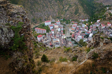 Torul is a town and district of GÃ¼mÃ¼Åhane Province in the Black Sea region of Turkey.のeditorial素材