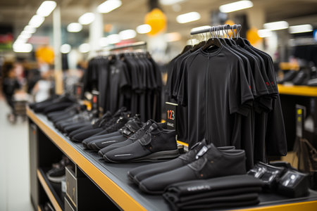 Black Friday concept image. Online or offline shoppingの素材