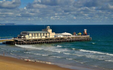 Bournemouth pierの写真素材