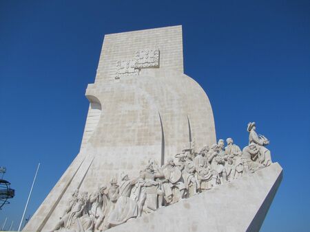 Monument to the Discoveries Lisbon Portugalの写真素材