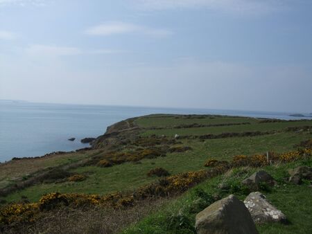 West Wales coastal path. UKの写真素材