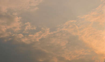 Colorful sky, colorful clouds.の写真素材