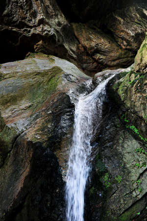 A mix of light, shadow and waterの写真素材