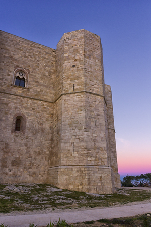 Castel del Monte, Andria,  World Heritage Siteのeditorial素材