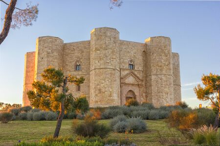 Castel del Monte, Andria,  World Heritage Siteのeditorial素材