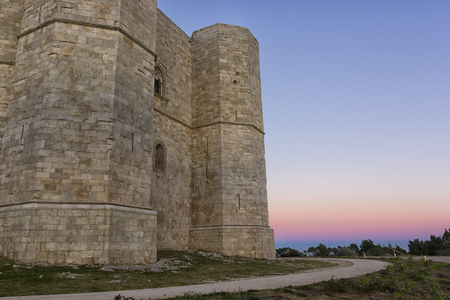 Castel del Monte, Andria, World Heritage Siteのeditorial素材