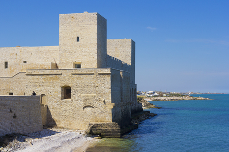 The Castle of Trani: Puglia, Italyのeditorial素材