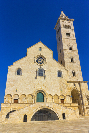 The cathedral of Trani: Puglia, Italyの写真素材