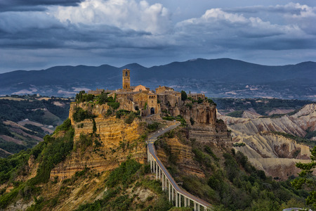 Civita di Bagnoregio: the city that diesの写真素材