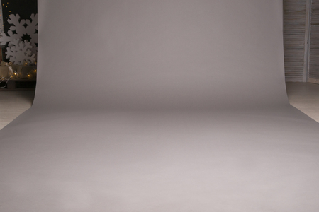 Gray studio background, copy spaceの写真素材