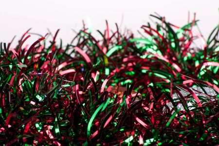 Christmas background with red tinged highlightsの写真素材