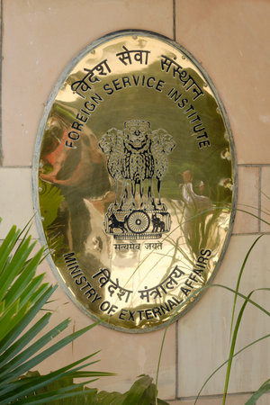 New Delhi / India - September 20, 2019: The Foreign Service Institute (FSI) of the Ministry of...