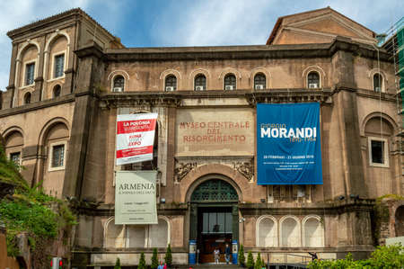 Rome / Italy - May 3, 2015: The Central Museum of Risorgimento (Museo Centrale del Risorgimento), historical museum in Rome dedicated to the unification of Italyのeditorial素材