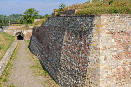 Historic Belgrade Fortress in Kalemegdan park in Belgrade, capital of Serbiaのeditorial素材