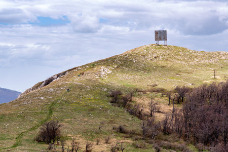 Peak of Stol mountain in eastern Serbia, near the city of Bor