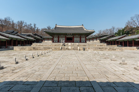 Gyeonghui Palace Gyeonghuigung built by the Joseon Dynasty in Seoul, capital of South Korea on 3...