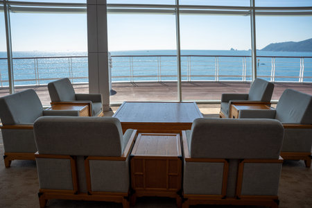 Nurimaru APEC House in Busan South Korea where APEC Summit was held in 2005 on 19 October 2022