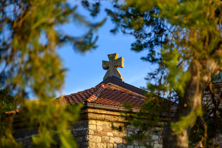 Little Rose Church (Ruzica Church), Serbian Orthodox church in the Belgrade Fortress in Belgrade,...