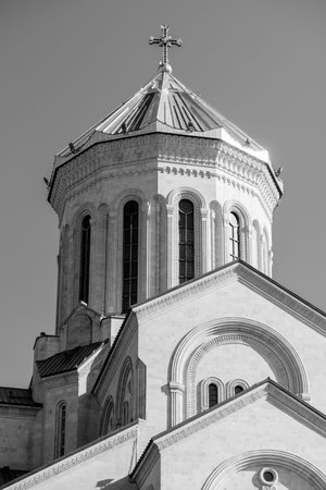 Holy Trinity Cathedral of Tbilisi (Sameba), main cathedral of the Georgian Orthodox Church located...