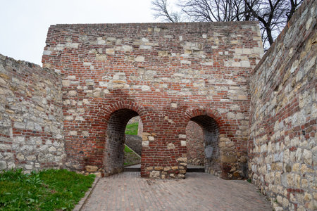 Historic Belgrade Fortress in Kalemegdan park in Belgrade, capital of Serbia