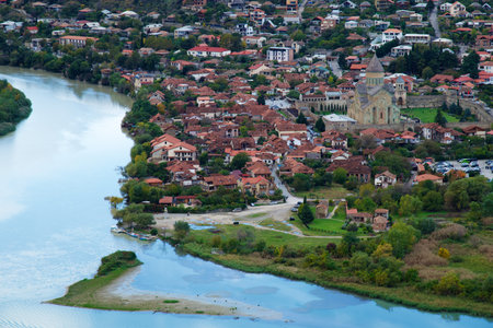 Svetitskhoveli Cathedral Orthodox Christian cathedral and UNESCO World Heritage site located in the...