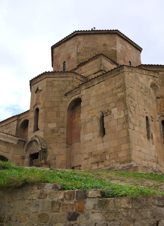 Jvari Monastery, 6th century Georgian Orthodox monastery and UNESCO World Heritage site near...