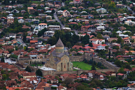 Svetitskhoveli Cathedral Orthodox Christian cathedral and UNESCO World Heritage site located in the...