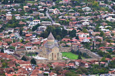 Svetitskhoveli Cathedral Orthodox Christian cathedral and UNESCO World Heritage site located in the...