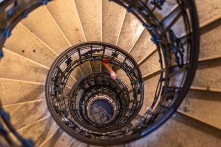 St. Stephen Basilica (Szent Istvan Bazilika), Roman Catholic church in Budapest, Hungary on 1 May 2023の写真素材