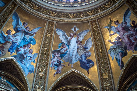 St. Stephen Basilica (Szent Istvan Bazilika), Roman Catholic church and UNESCO World Heritage Site...