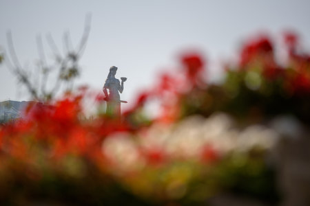 Kartlis Deda, Mother of Georgians monument on Sololaki hill in Tbilisi, capital of Georgia on 9 October 2025の写真素材