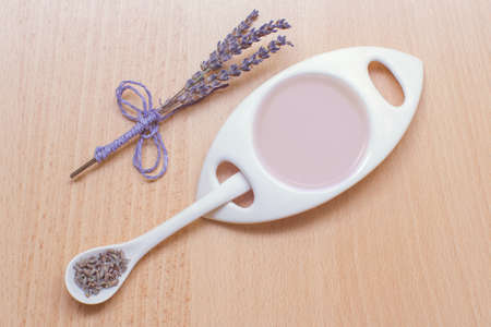 lavender oilの写真素材