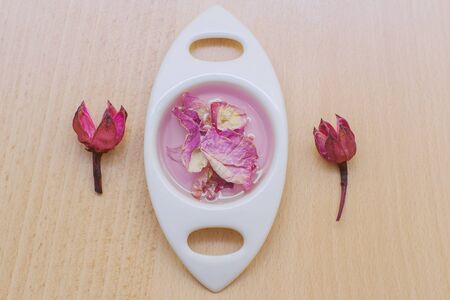 rose oilの写真素材
