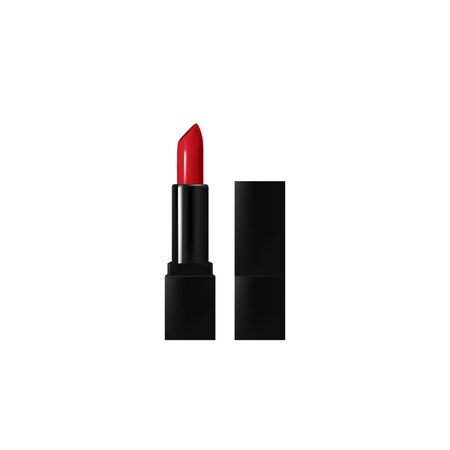 Realistic, red black lipsticks. 3D vector illustration of lipstickのイラスト素材