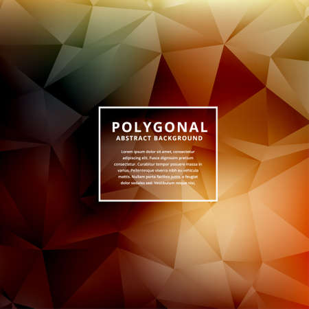 abstract polygonal shape backgroundのイラスト素材