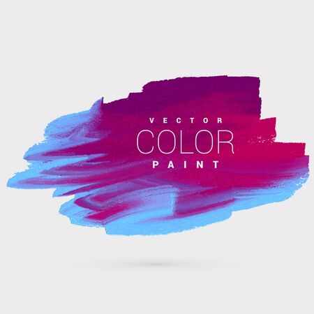 colorful ink paint background template designのイラスト素材