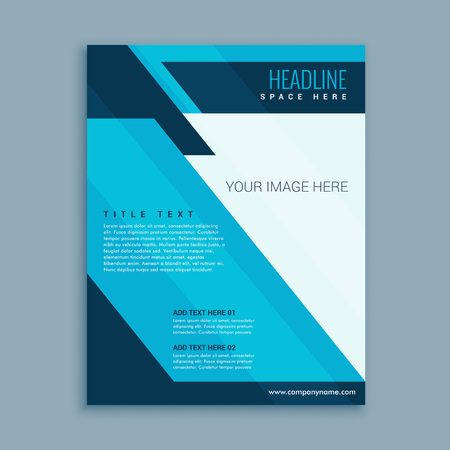 abstract modern business brochureのイラスト素材