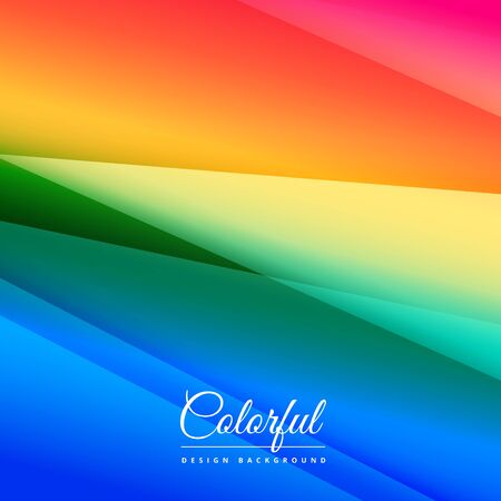 beautiful colorful background designのイラスト素材