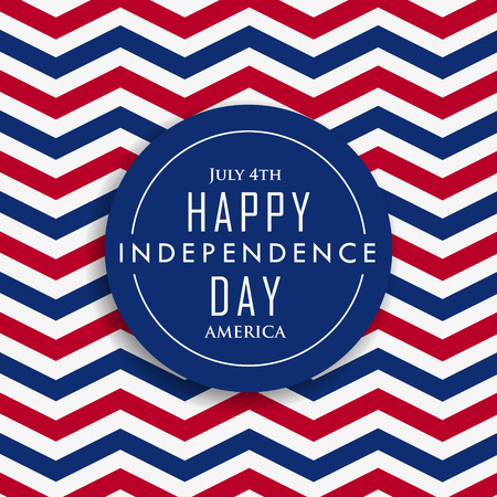 4th of july happy independence day americaのイラスト素材