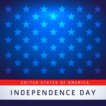 usa independence day backgroundのイラスト素材